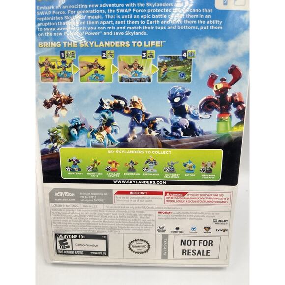 Skylander Swap Force Nintendo Wii 2013 Game Tested - Picture 5 of 6